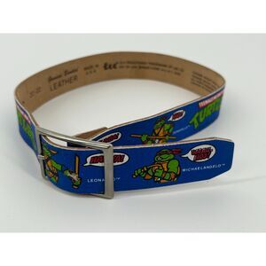 Vintage 80s TMNT Teenage Mutant Ninja Turtle LEE Belt 20-22 Child Cartoon